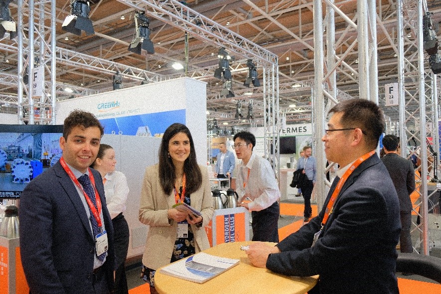 PERIC Hydrogen Technologies Co., Ltd Company participates in the 2023 Hanover Industrial Fair
