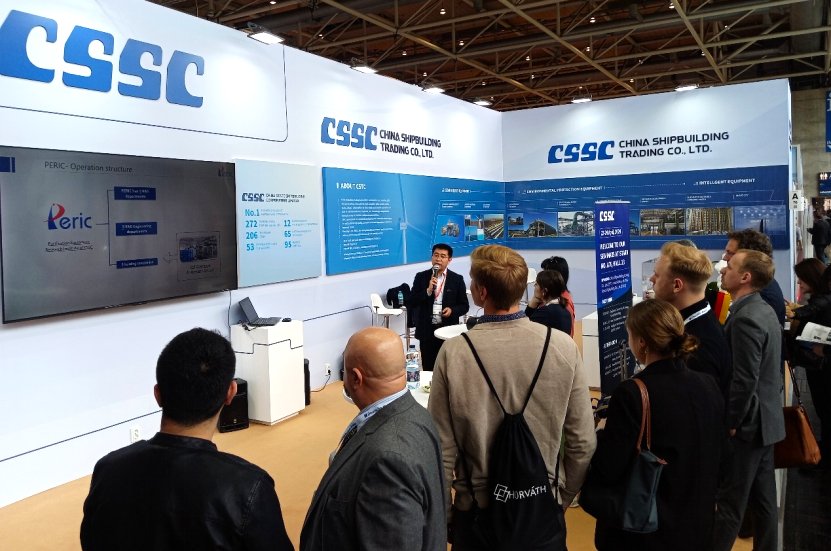 China Shipbuilding Industry Corporation participates in Hanover International Industrial Fair