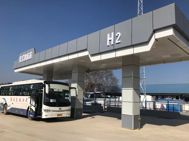 Hydrogen refueling station project of an energy company in Wuhan